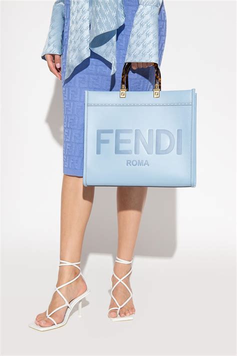 fendi eye bag blue|fendi light blue bags.